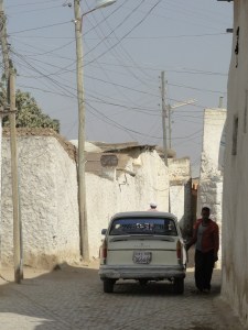 A typical street in Harar