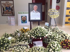 Nelson Mandela being remembered at the South African Embassy in Addis