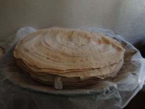 Baking Injera